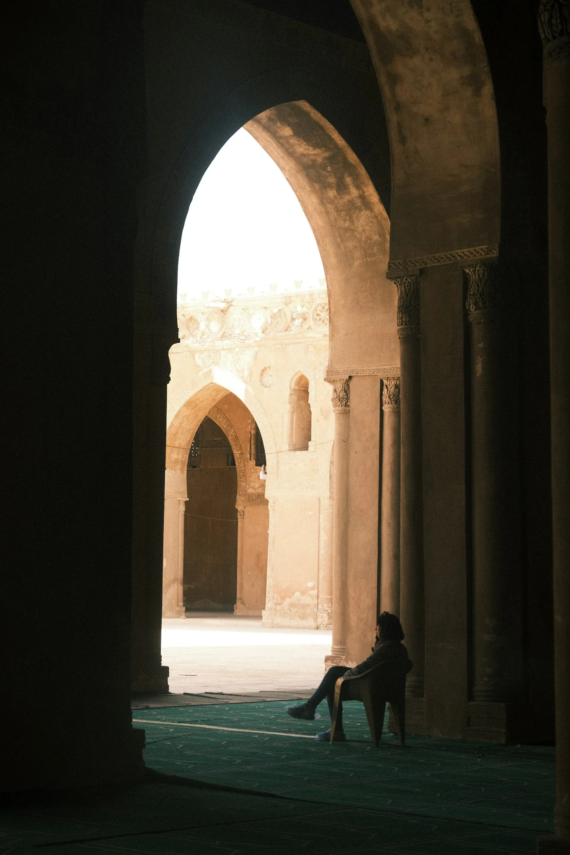 Escena callejera de Egipto: detalle cultural ilustrativo